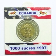 1000 sucres 1997 Ekwador moneta