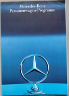 Prospekt Mercedes Programm 12 / 1985