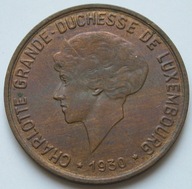 Luksemburg 10 centimes 1930 - księżna Charlotte - stan 1/2