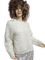 mbyM sweter mięsisty moherowy 36/38