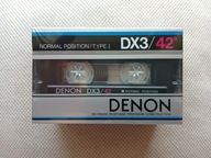 Kaseta DENON DX3/42, rok 1983, 3-pack