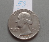 1/4 DOLARA - QUARTER DOLLAR z 1971 roku lit D