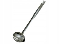 Chochla stalowa łyżka chochelka do zupy sosów z wypustką