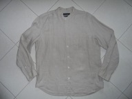 Marc O'Polo 100% LEN STÓJKA LNIANA BEŻOWA KOSZULA r XL 45