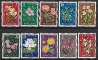 Macau xx Z574 flora kwiaty MNH VF 100euro