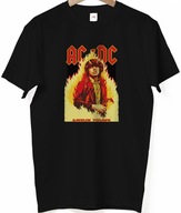 T-SHIRT BAWEŁNA MĘSKA KOSZULKA PREZENT ACDC AC/DC