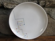Porcelanowy Talerzyk Deserowy_CHODZIEŻ PRL
