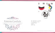 Anglia 2004 FDC 2zn Entente Cordiale 100 lat współ