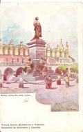 KRAKÓW -POMNIK ADAMA MICKIEWICZA -malarska -długi adres