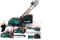 Zestaw kosiarka, podk. nożyce, piła- AKU. 36V !!!