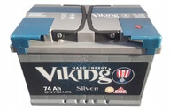 Akumulator Viking Silver 12V 74Ah 720A P+ montaż SKLEP KRAKÓW mefka.com.pl