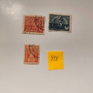 Polska międzywojenna. Zestaw kasowanych. 00898