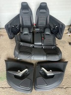 FOTELE KANAPA ALCANTARA KOMPLET FOTELI GRZANE BOCZKI MERCEDES CLA W118