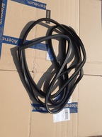 Uszczelka przedniej szyby z chromowanym klinem Fiat 125p