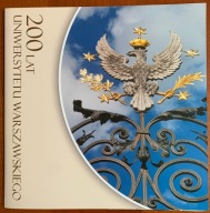 2016 200 lat Uniwersytetu Warszawskiego Fi blok 288 ** + FDC folder