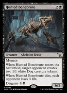Karta Magic: The Gathering Hunted Bonebrute MKM
