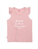 PLNY LALA różowy top XS 34 letni, dopasowany basic – trend