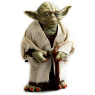 Star Wars Mistrz Yoda Jedi Figurka ok 13 cm + laseczka