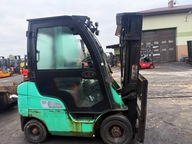 wózek widłowy MITSUBISHI FG18 FG25 kabina TRIPLEX na części 2020 rok