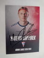 Karta Klubowa 10x15 Górnik Zabrze sezon 2023/24 Mateusz Chmarek