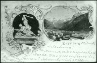 Engelberg - Fr. Voege, Luzern 1899 Litho