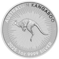 Srebrna moneta 1 uncja srebra Australijski Kangur srebro 1 oz 2025 999