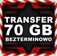TRANSFER CHOMIKUJ 70 GB BEZTERMINOWO