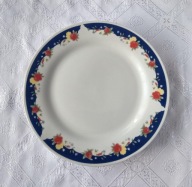 TALERZE INTER PORCELAN Z OKRESU PRL - 4 sztuki