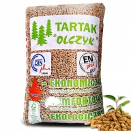 NOWY Pellet Olczyk Certyfikowany Pelet Drzewny Opał 15KG Wysokokaloryczny