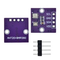 BMP280 AHT20 ciśnienie temperatura wilgotność pomiar