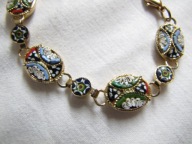 BRANSOLETKA MILLEFIORI MILANO SZKLANA MOZAIKA