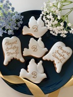 Pierniki, pierniczki podziękowania na chrzest, roczek