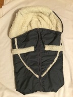 Śpiworek do wózka,na sanki z futerkiem