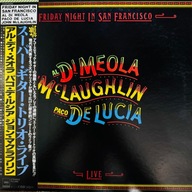 Al Di Meola Paco De Lucia Friday Night At San Francisco EX/EX+ Japan Obi LP