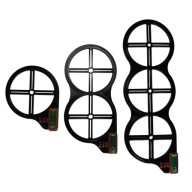 ZESTAW Szablony do Puszek 1x 2x 3x Poziomica Rozstaw 71mm Elektryk