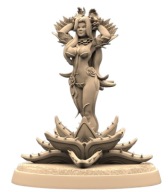 Accuser Spore Driad Leśne Elfy Driada D Pinup RPG Druk 3D NSFW