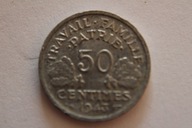 50 CENTIMES 1943 R. FRANCJA - HZ07