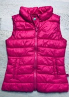 Benetton bezrękawnik kamizelka puchowa różowa 104 cm 4 lata