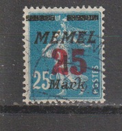 Niemcy Memel Mi. 122 kasowany