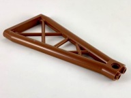 LEGO 2x Kratownica 1x6x10 Brązowy (Reddish) 64449