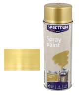 FARBA W SPRAYU SPREJ Z WYSOKIM POŁYSKIEM SPECTRUM ZŁOTA WYDAJNA 400ML