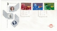 FDC Holandia 1995 Znaczki 1553-5 Nagroda Nobla fizyka chemia ekonomia
