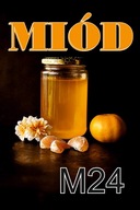 BANER SPRZEDAŻ MIODU MIÓD PROSTO Z PASIEKI120X80 M24