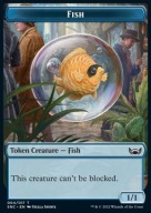 Fish (U 1/1), Treasure Token (V.1) (dwustronna)