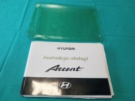 Hyundai Accent II 2 Lift Instrukcja Obsługi książka + Etui 2003 POLSKA PL