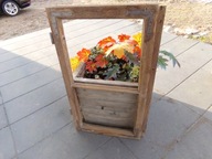 Stare okna loft retro lustro zdjęcia, aranżacje