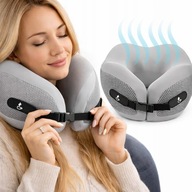 PODUSZKA PODRÓŻNA ROGAL NA SZYJĘ SAMOLOTU SAMOCHODU ZAGŁÓWEK PIANKA MEMORY