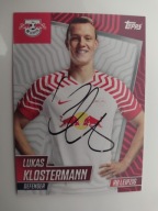 Karta topps mach attax autograf RB Leipzig Team Set 2023-24 Klostermann