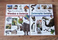 Encyklopedia Wiedza o świecie. Encyklopedia Zwierzęta świata - Zestaw x 2