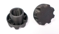 2x Pokrętło do regulacji lędźwi fotela Ducato Boxer Jumper od 2006 - 3DSN